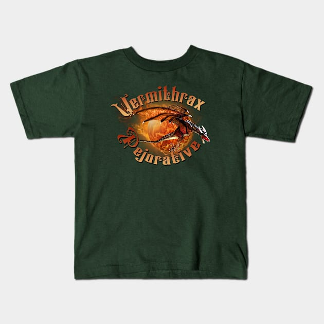 Vermithrax Pejorative Kids T-Shirt by MonkeyKing